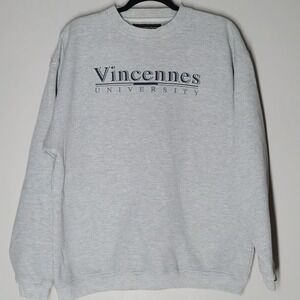 Vintage 90s Vincennes University Indiana Sweatshirt Size XL JanSport Spellout